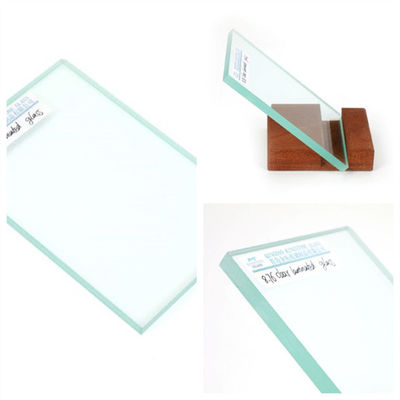 Kaca Laminasi Berkualitas 6.38mm - 25.52mm Untuk Jendela / Pintu / Tembok Tirai