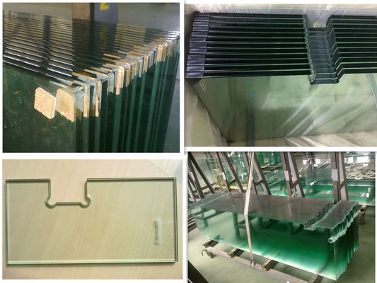 Sebuah Kelas Laminasi Keamanan Tempered Kaca Untuk Jendela / Pintu / Tembok Tirai