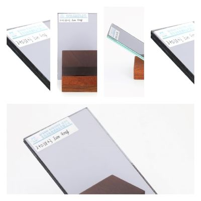 Keamanan Euro Gray Laminated Glass Resistant Impact Untuk Partisi / Balustrade