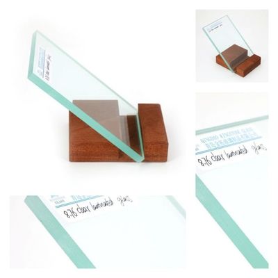 Gelas Kontrol Suara tahan retak Gelas Laminasi Transparan Pengganti