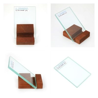 Keamanan Tinggi Kaca Laminasi Jelas Ketebalan 4,38mm - 25,52mm Untuk Jendela Dan Pintu