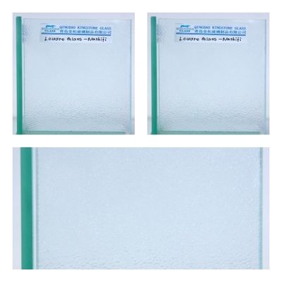 Panel kaca berlubang persegi panjang ketebalan 5mm / 6mm untuk ventilasi yang lebih baik